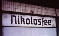 S-Bahnhof Nikolassee, Datum: 08.01.1984, ArchivNr. 8.23